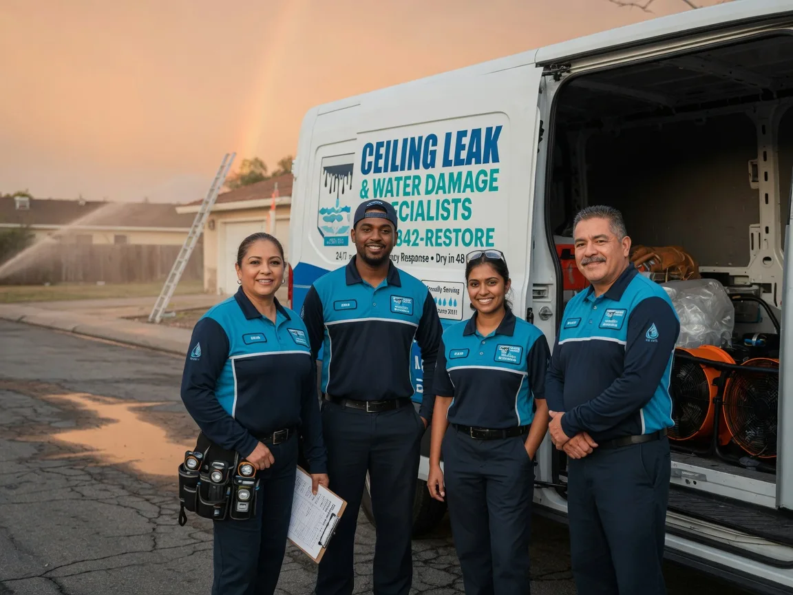 Ceiling Leak Cleanup company in Morgantown, IN