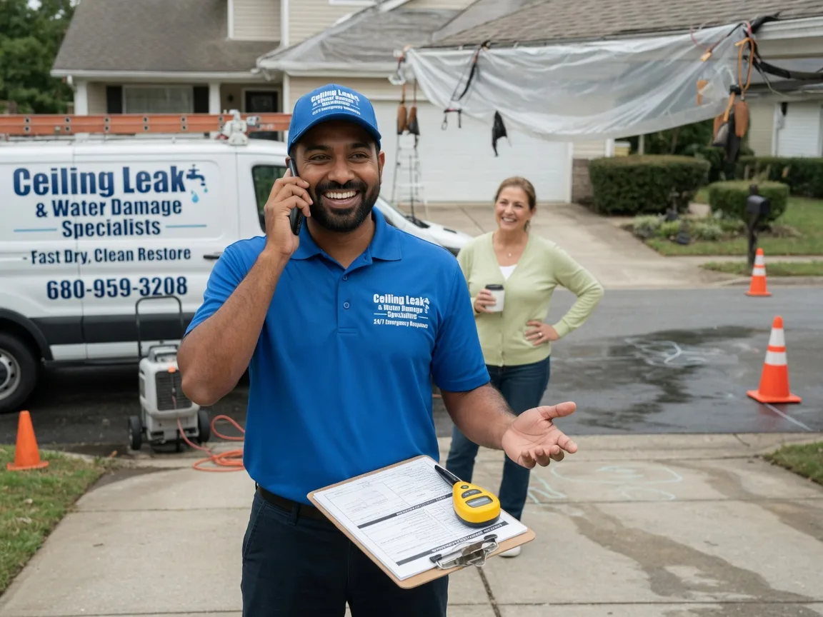 Ceiling Leak Cleanup Morgantown, IN FAQs
